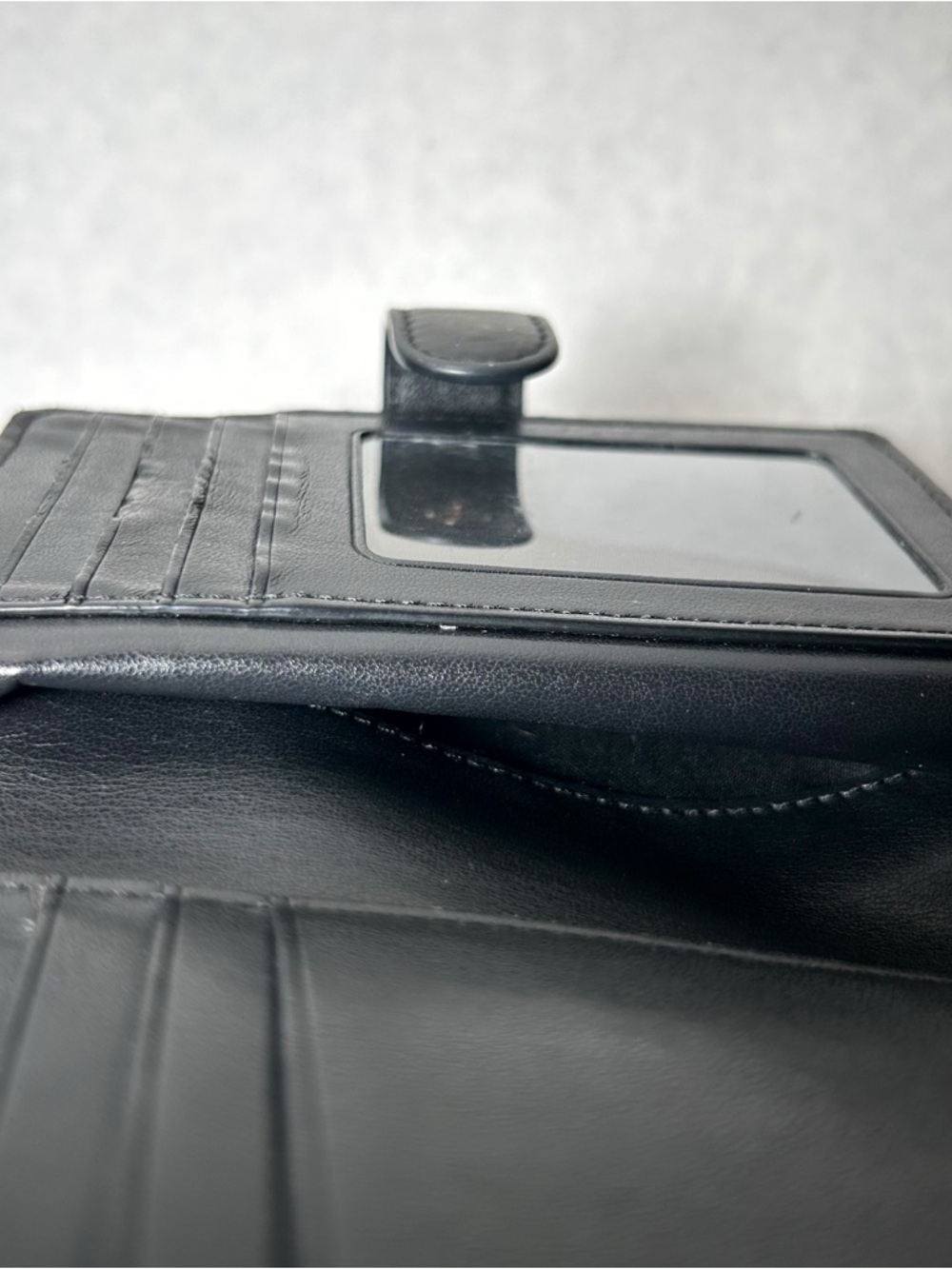 Coach Medium Compact Corner Zip Wallet in Signature Leather with Gold Tone Logo - Picture 12 of 15